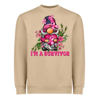 Mushroom i'm a survivor gnome Heavyweight Sweatshirt - BarkalooDesign