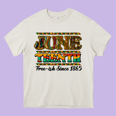Juneteenth Free Ish Since 1965 Heavy Core Tee Designed By Nancycooperartshop