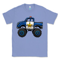 Colony Blue police car monster truck Classic Tee - Jasminsmagicworld