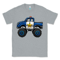 Heather Grey police car monster truck Classic Tee - Jasminsmagicworld