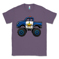 Lavender police car monster truck Classic Tee - Jasminsmagicworld
