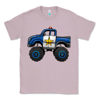 Lilac police car monster truck Classic Tee - Jasminsmagicworld