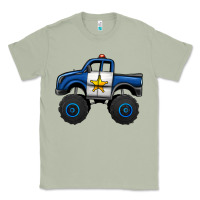 Matcha police car monster truck Classic Tee - Jasminsmagicworld