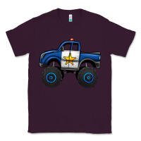 Plum police car monster truck Classic Tee - Jasminsmagicworld