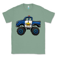 Sage police car monster truck Classic Tee - Jasminsmagicworld