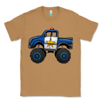 Toasted Coconut police car monster truck Classic Tee - Jasminsmagicworld