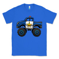 True Royal police car monster truck Classic Tee - Jasminsmagicworld
