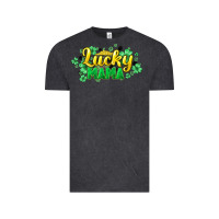 Vintage Black lucky mama st patricks Vintage Tee - HowdyJamesFarm