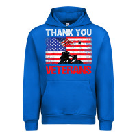 Cobalt thank you veterans service patriot veteran day american flag t shirt Urban Hoodie - maiPhamDesign