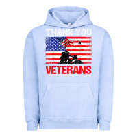 Pigment Grape Ice thank you veterans service patriot veteran day american flag t shirt Urban Hoodie - maiPhamDesign