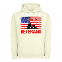 Pigment Pistachio thank you veterans service patriot veteran day american flag t shirt Urban Hoodie - maiPhamDesign