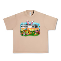 Burro Easter Day camper Urban Heavy Tee - OliviaCreatesArt
