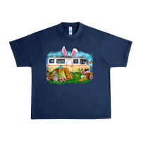 Navy Easter Day camper Urban Heavy Tee - OliviaCreatesArt