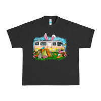 Pigment Black Easter Day camper Urban Heavy Tee - OliviaCreatesArt