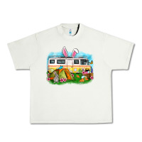 Pistachio Easter Day camper Urban Heavy Tee - OliviaCreatesArt