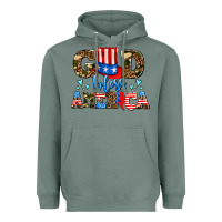 Sage god bless america Heavyweight Hoodie - AdoDesignShop