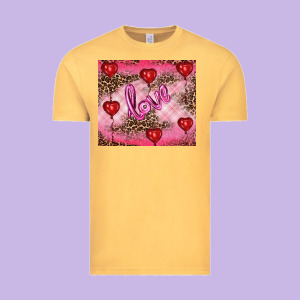 Valentine's Day Love Vintage Tee Designed By Ranaportraitstore