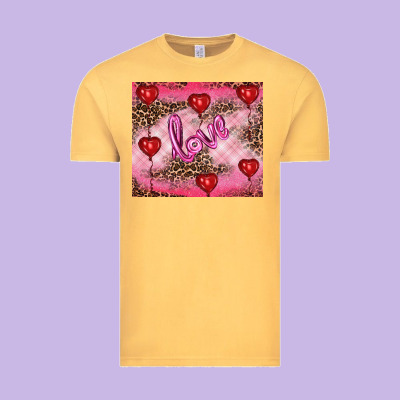 Valentine's Day Love Vintage Tee Designed By Ranaportraitstore