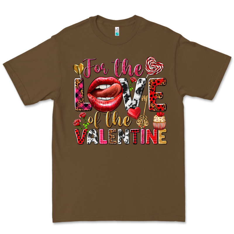 For The Love Of The Valentine Premium Tee by HowdyJamesFarm | Teevron