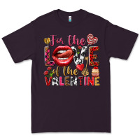 Plum For the love of the Valentine Premium Tee - HowdyJamesFarm