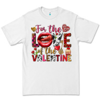 White For the love of the Valentine Premium Tee - HowdyJamesFarm