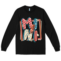 Black 4th of July mini with lightning bolt Long Sleeve Tee - FaDigitalArtStudio