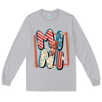 Moon Dust 4th of July mini with lightning bolt Long Sleeve Tee - FaDigitalArtStudio