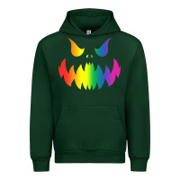 Forest Green halloween gay lesbians pride pumpkin lgbt pride Urban Hoodie - maiPhamDesign