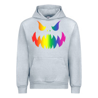 Heather Grey halloween gay lesbians pride pumpkin lgbt pride Urban Hoodie - maiPhamDesign
