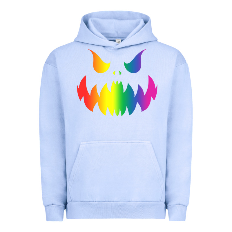 Halloween Gay Lesbians Pride Pumpkin Lgbt Pride Urban Hoodie by maiPhamDesign | Teevron