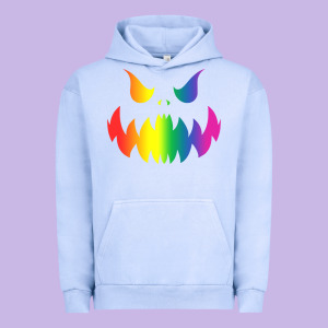 Halloween Gay Lesbians Pride Pumpkin Lgbt Pride Urban Hoodie Designed By Maiphamdesign