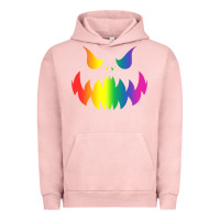 Pigment Salmon halloween gay lesbians pride pumpkin lgbt pride Urban Hoodie - maiPhamDesign