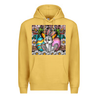 Antique Gold easter Premium Hoodie - CowhideDigitalArt