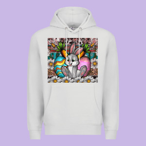 Easter Premium Hoodie Designed By Cowhidedigitalart