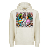 Oatmeal Heather easter Premium Hoodie - CowhideDigitalArt