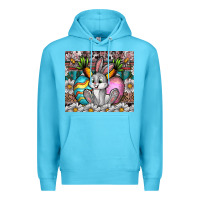 Ocean Blue easter Premium Hoodie - CowhideDigitalArt