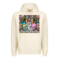 Tofu easter Premium Hoodie - CowhideDigitalArt