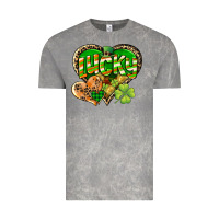 Lucky Heart St. Patrick's Day Vintage Tee | Teevron