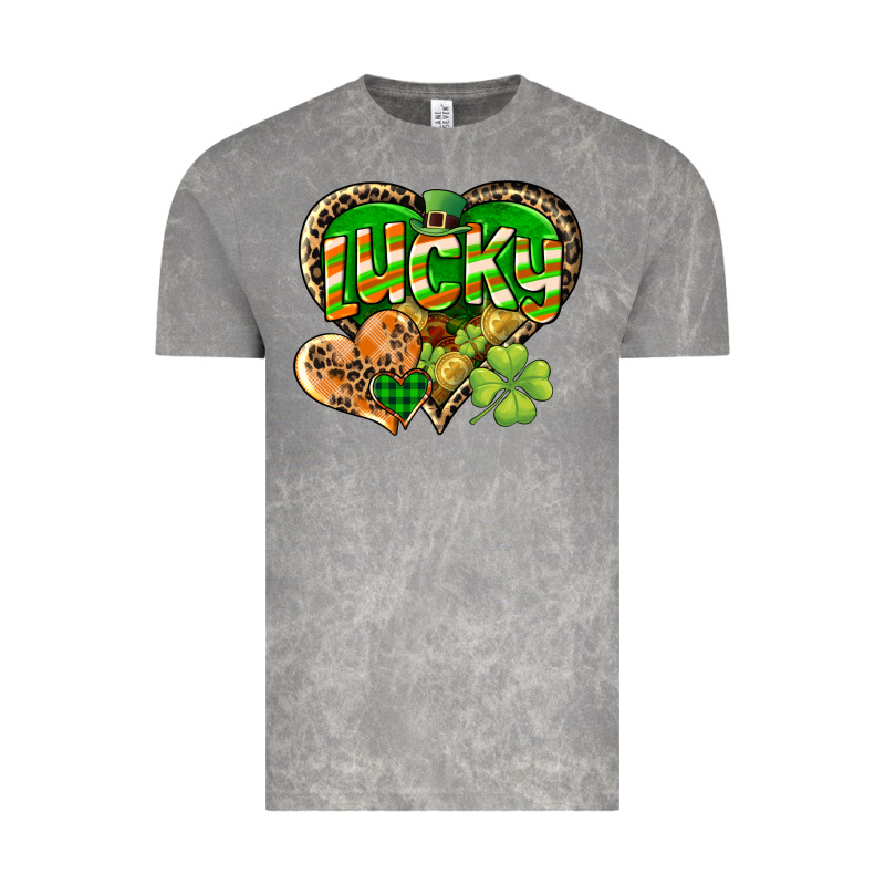 Lucky Heart St. Patrick's Day Vintage Tee by CowGirlArtShop | Teevron