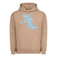 Pigment Burro ski vacation t  shirt snowboard snowboarder snowboarding t  shirt Urban Hoodie - maiPhamDesign