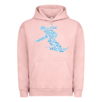 Pigment Salmon ski vacation t  shirt snowboard snowboarder snowboarding t  shirt Urban Hoodie - maiPhamDesign