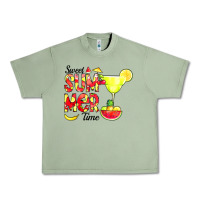 Oil Green sweet summer time fruits Urban Heavy Tee - CowCowDesign