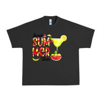Pigment Black sweet summer time fruits Urban Heavy Tee - CowCowDesign
