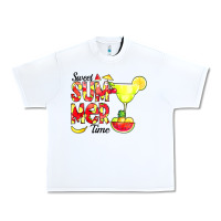 White sweet summer time fruits Urban Heavy Tee - CowCowDesign