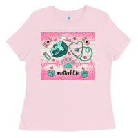 Bubblegum Pink #vettechlife Ladies Tee - TumblerDesignByShophia