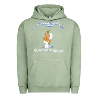 Pigment Oil Green 88 FINGERS LOUIE ART Urban Hoodie - maiPhamDesign