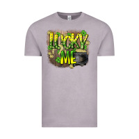 Vintage Zinc lucky me st. patricks day Vintage Tee - HowdyJamesFarm