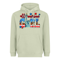 Matcha all american girl Heavyweight Hoodie - AdoDesignShop
