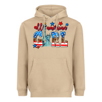Mushroom all american girl Heavyweight Hoodie - AdoDesignShop