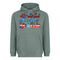 Sage all american girl Heavyweight Hoodie - AdoDesignShop
